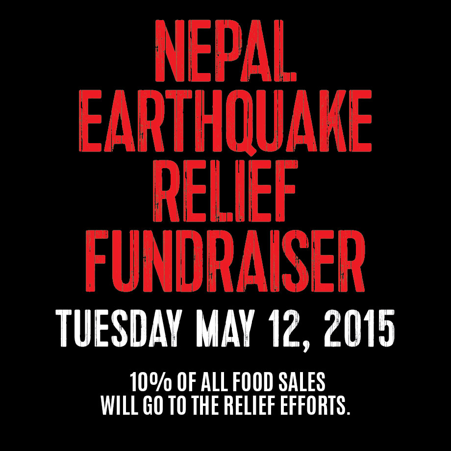 Nepal Earthquake Relief Fundraiser